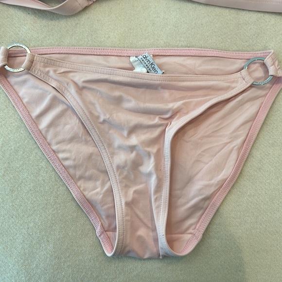 Calvin Klein two-piece pink swimsuit size small - Picture 3 of 9